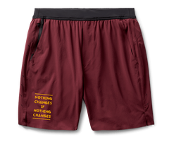 Interval Short - Maroon/Orange