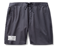 Foundation Short - Stone Blue